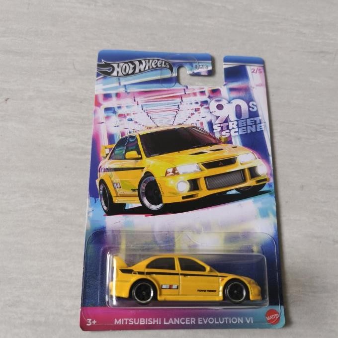 Promo Hot Wheels 90S Street Scene Mitsubishi Lancer Evolution Vi