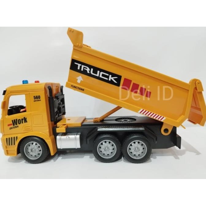 Sale Mainan Mobil Remote Control Remot Kontrol Truk Truck Mixer Semen Molen Rc Car Skala 1:20 Frekue