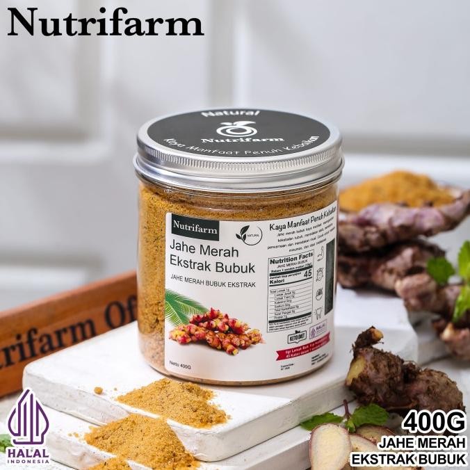 

Jahe Merah Bubuk Amh Segar 400G 1Kg Bubuk Asli 100%