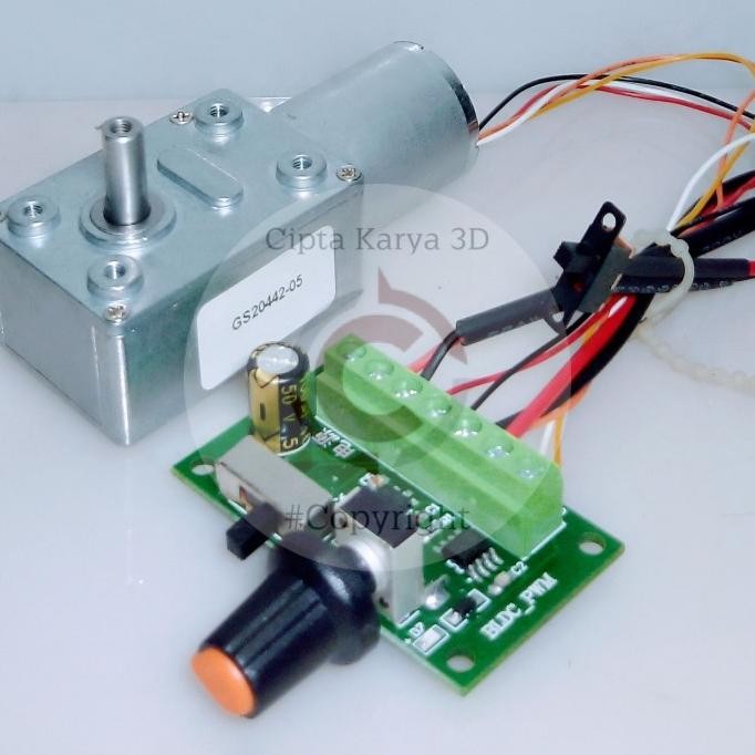 Wirring Servo Motor Dc Gearbox With Inner Driver Brushless Pwm Module