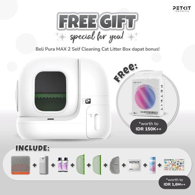 PETKIT Pura Max 2 Smart Self Cleaning Cat Litter Box