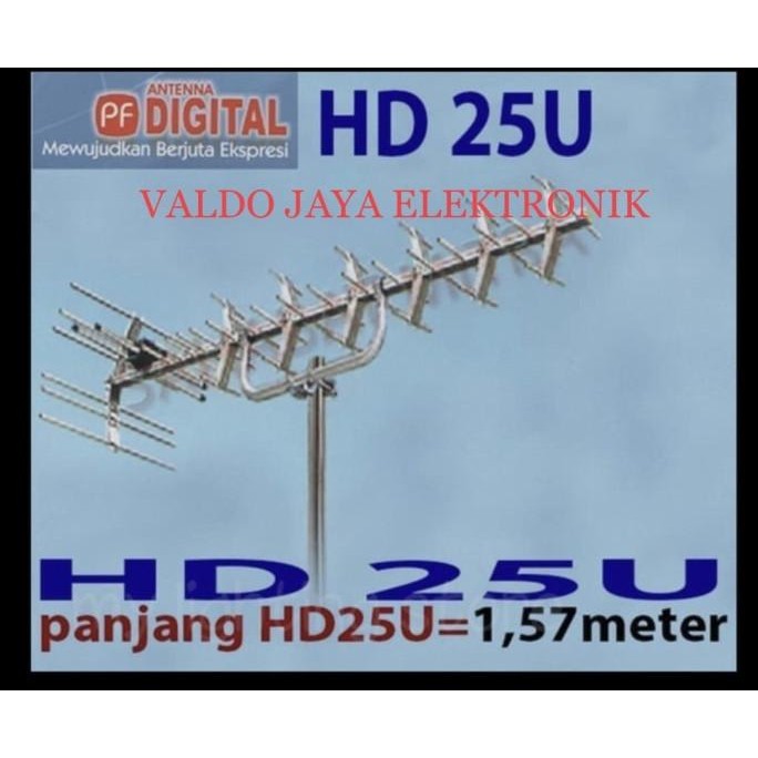 Antena Tv Digital Dan Analog Pf Hdu-25/Antena Tv Digital Hdu25