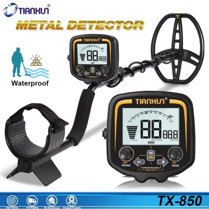 Promo Pendeteksi Logam Underground Metal Detector Finder Tx-850 Tianxun