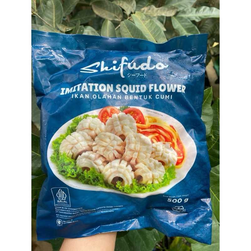 

Promo Kembang cumi /cumi flower imitation 500gr shifudo Premium Segar Fresh