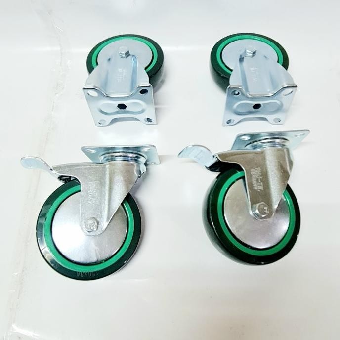 Roda Troly Rhj 05 Pu Green 150/6" Rem/Mati