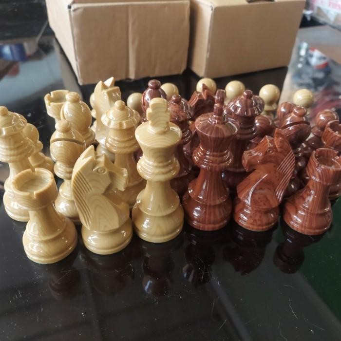 Buah Catur Plastik Super Premium,German Knight Doff Original Dan Terpercaya