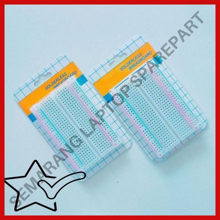 [SLS] BREADBOARD 400 Titik Protoboard Arduino Project Board Lubang Pcb