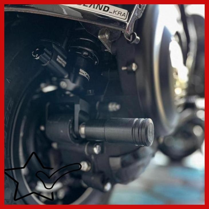[AMV] ENGINE GUARD VESPA BODY PROTECTOR RACING CLASIK PENGAMAN MESIN BAUT SH
