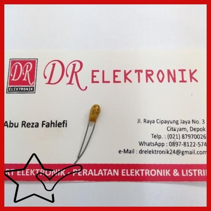 [DRE] Kapasitor Capasitor Tantalum 476 47 uf mikro 10 volt