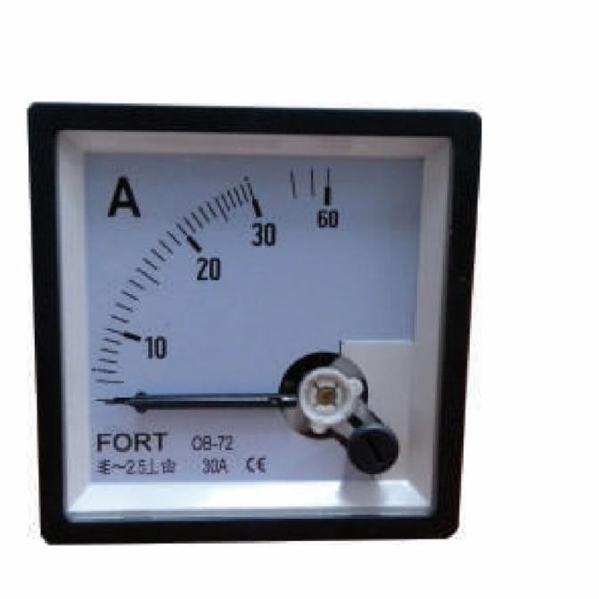 Promo AMPER METER Analog DIRECT 72x72 Ft-72adt COD