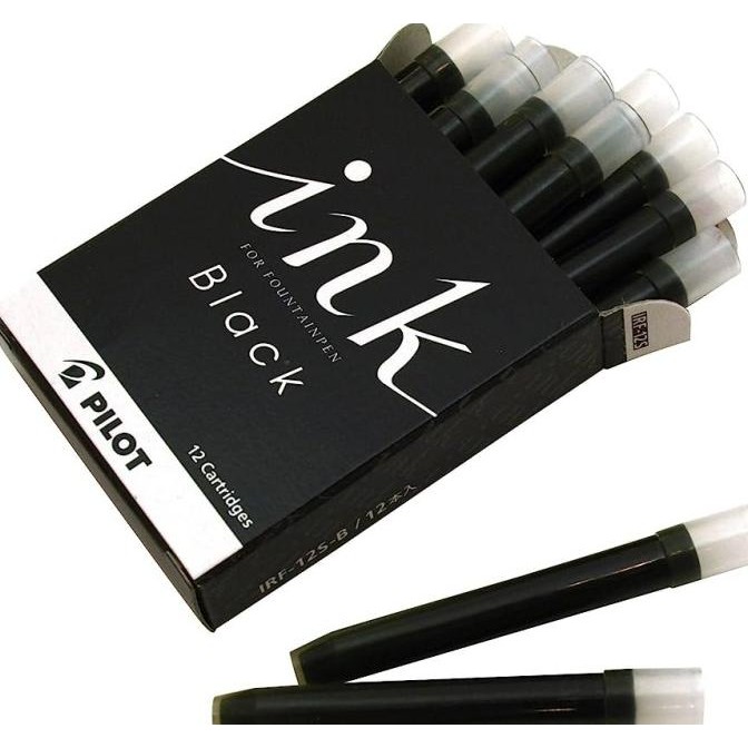 

NEW Pilot Kakuno Ink Cartridge Refill Gel Tinta Isi Ulang Set 12 IRF-12S