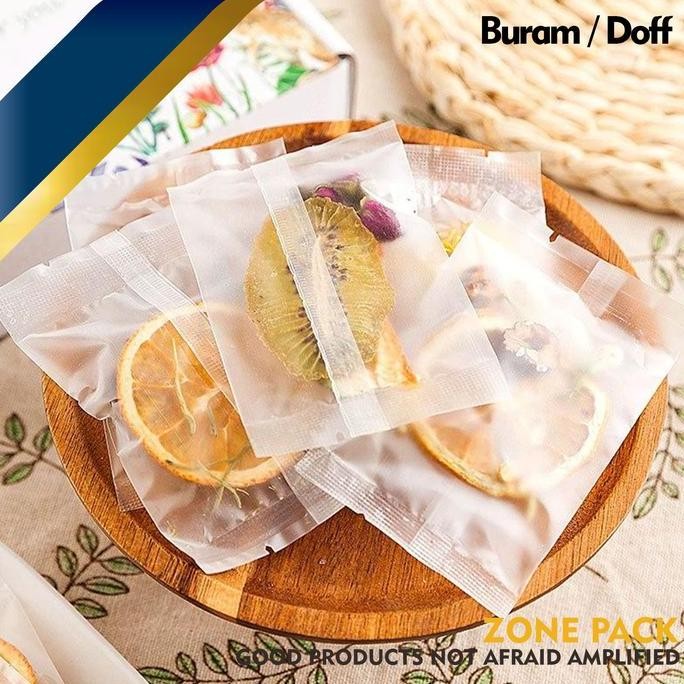 

[100 PCS] Plastik Cookies | Plastik Sealer Mooncake Nastar | Kantong Plastik Kue Transparant Doff murah