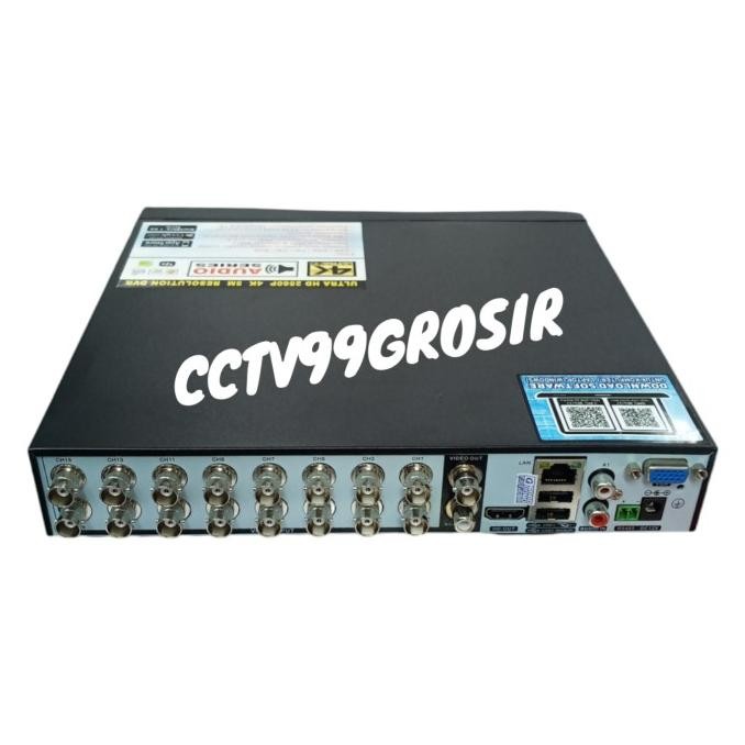 Promo Hightech Dvr Xmeye 16Ch 5Mp Audio 6 In 1 H265+ Dvr 16Ch Xmeye Hybrid