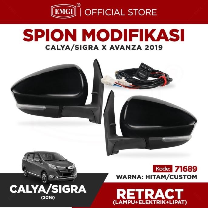 Berkualitas Modifikasi Spion Mobil Sra Calya housing Avanza 2019 - Lipat Murah