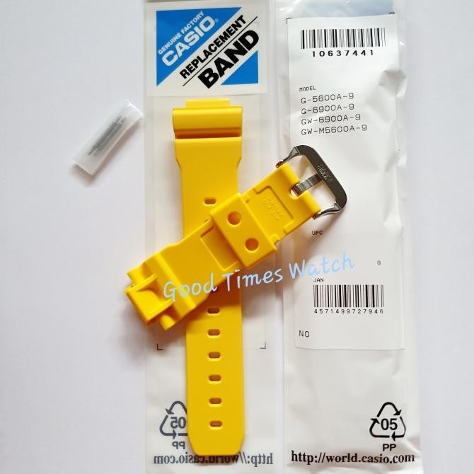 STRAP G-SHOCK G-5600A-9 G 6900A GW M5600A G 5600 G 6900 Casio Original murah