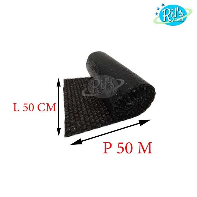 

BUBBLE WRAP 125CM X 50M PUTIH - HITAM 2.7 KG / BUBBLE PACKING PAKET murah
