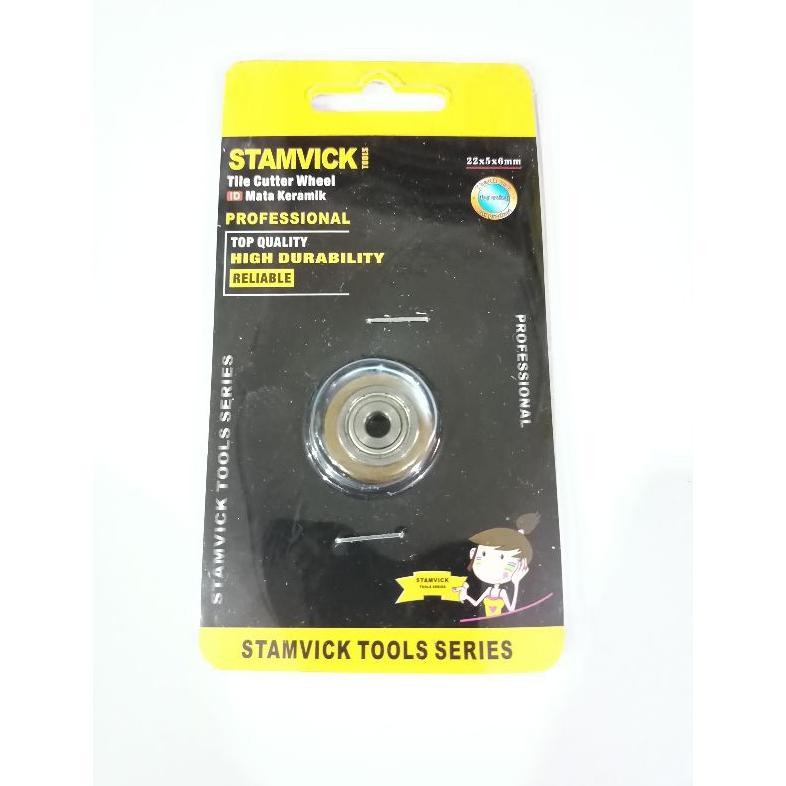 Mata pisau dorong Stamvick potong keramik granit 22x5x6mm murah