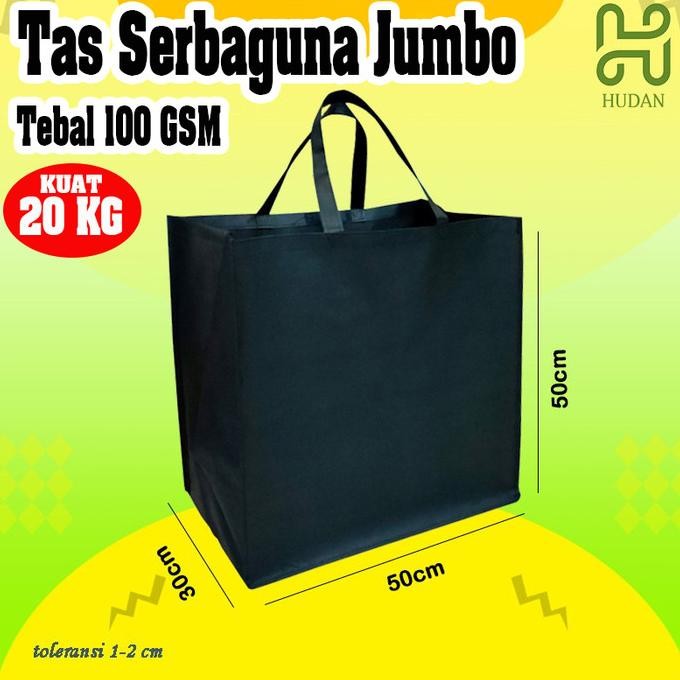 

Goodie Bag Tote Bag Tas Kantong Belanja Tas Laundry Tas Sembako Besar Jumbo 50x30x50 Tebal Jahit Bahan Spunbond 100 gsm murah