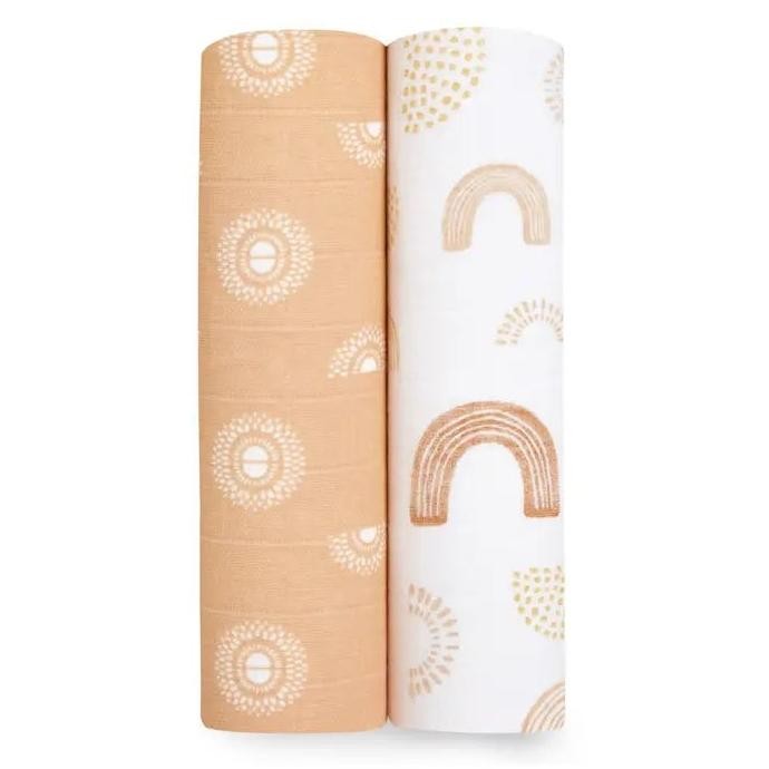 Sale Aden+Anais Muslin Cotton 2 Pack Swaddle