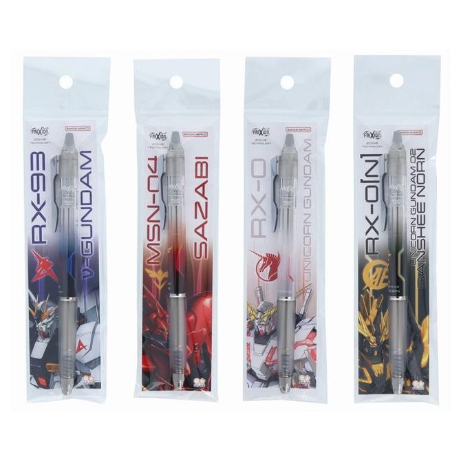 

HARGA DISC - Pilot FriXion Knock Zone Gundam Erasable Ink Pen 0.5mm Limited Edition