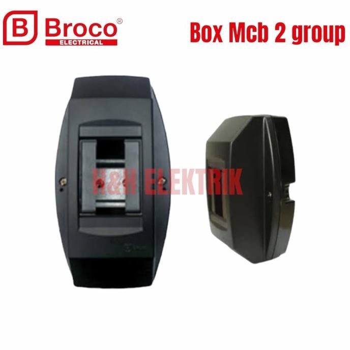 ORIGINAL BROCO Box Mcb Outbow 2 grup / 2 Module