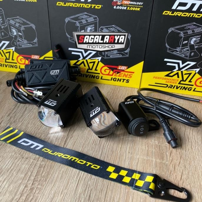 Duromoto X1 Gt Lens Lampu Dan Saklar Duromoto X1Gt 54 Watt New Stok