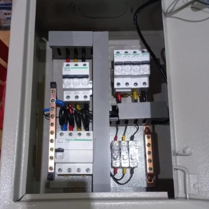 Panel Listrik Elcb 25A Panel Listrik 3Phass 25A Komplit Elcb New Stok
