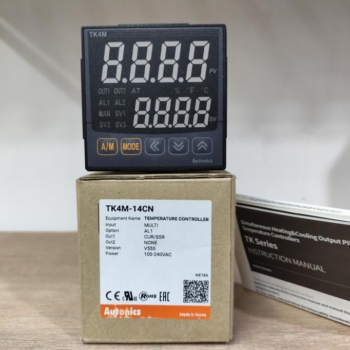 Temperature Controller Autonisc Tk4M-14Cn Made In Korea New Stok
