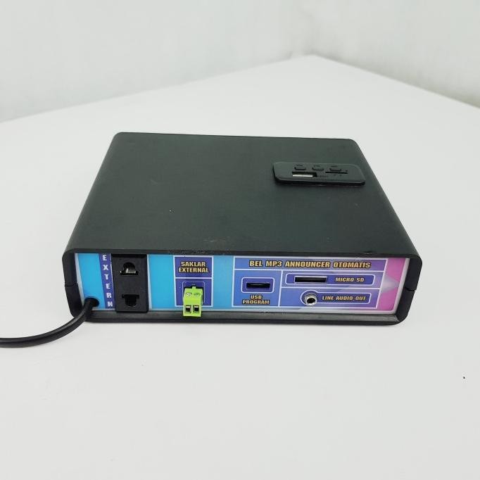 Bel Sekolah Serbaguna Bel Otomatis Sekolah Kantor Pabrik Suara Baru Wifi Bel Pabrik Visione New Stok