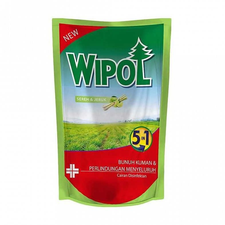 Wipol Pembersih Lantai Sereh dan Jeruk 750ml Karbol Cairan Desinfektan