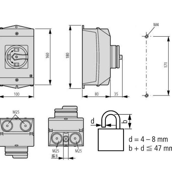 P1-25/I2/Svb-Sw Eaton Moeller New Stok