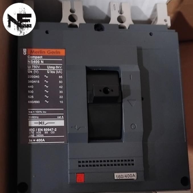Mccb Merlin Gerin 3P 400A Ns400N Ns400 N Ns 400N New Stok