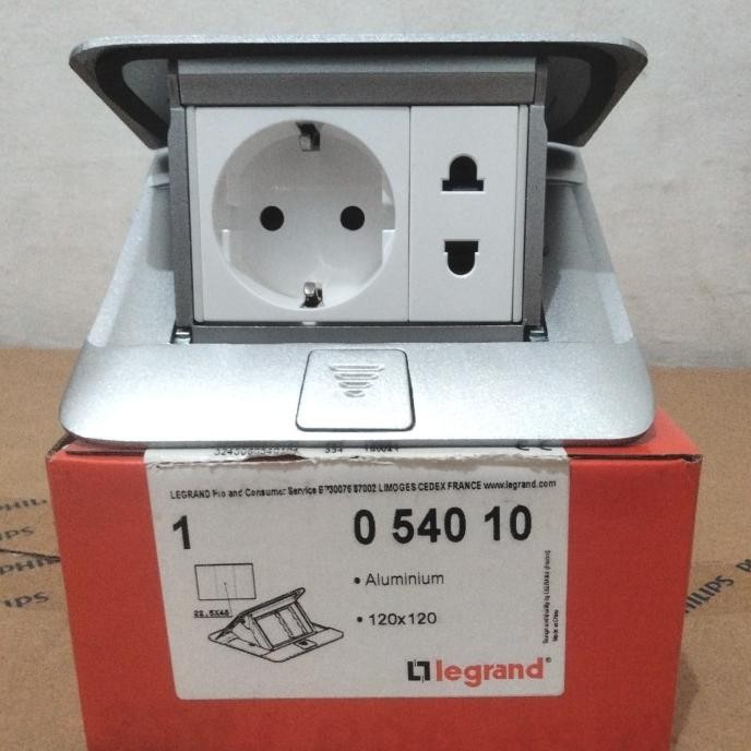 Stop Kontak Lantai Legrand Floor Soket Legrand 054010 New Stok