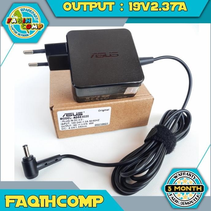 Original Charger Asus A416 A416M A416Ma A416J A416Ja A416Jf A416Jp 45W Asli