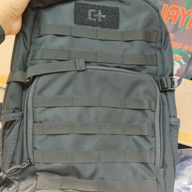 TAS RANSEL PUNGGUNG / GENDONG CARTENZ POLRI HITAM ORIGINAL