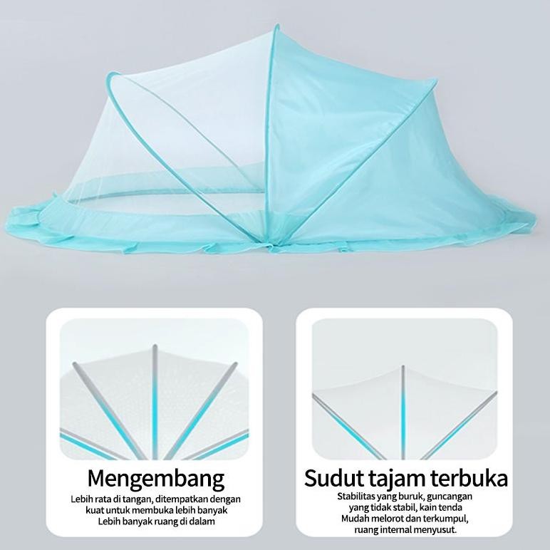 Kelambu Lipat Bayi/Kelambu Bayi /Portable Anak Bayi Ranjang Kelambu Anti