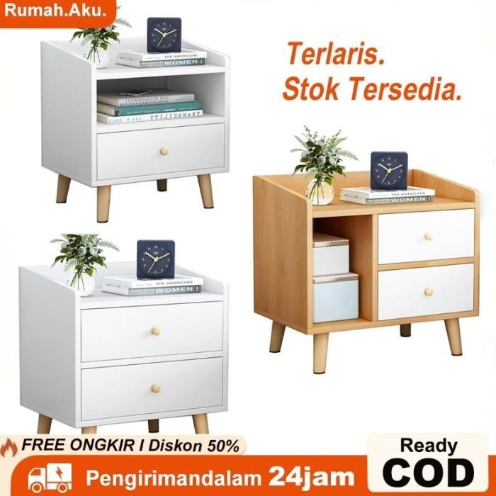 Meja Nakas Nakas Minimalis Bedside Table Lemari Nakas Nakas Kayu Meja