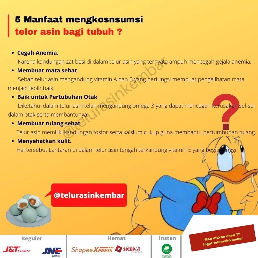 

Kt78 Telur Asin Bakar Dan Rebus Brebes Asli Masir Great A Dan B