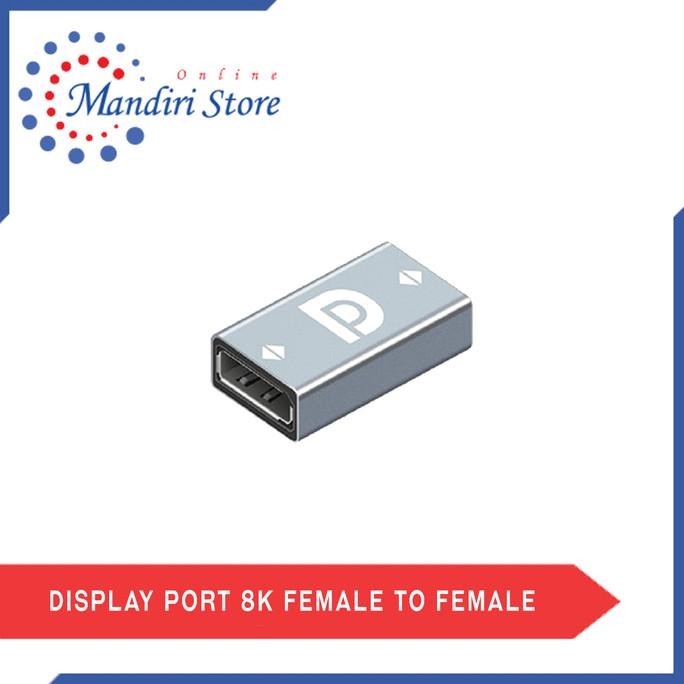 Dp To Dp Displayport Female To Female Adapter Connector Extender Suppo Promo
