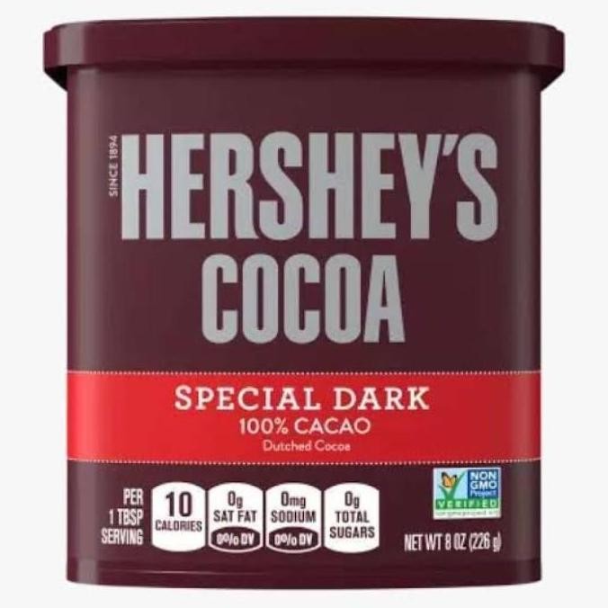 

BARU HERSHEY'S COCOA SPECIAL DARK 100% CACAO 225GR | COKELAT BUBUK | COKLAT BUBUK CHOCOLATE