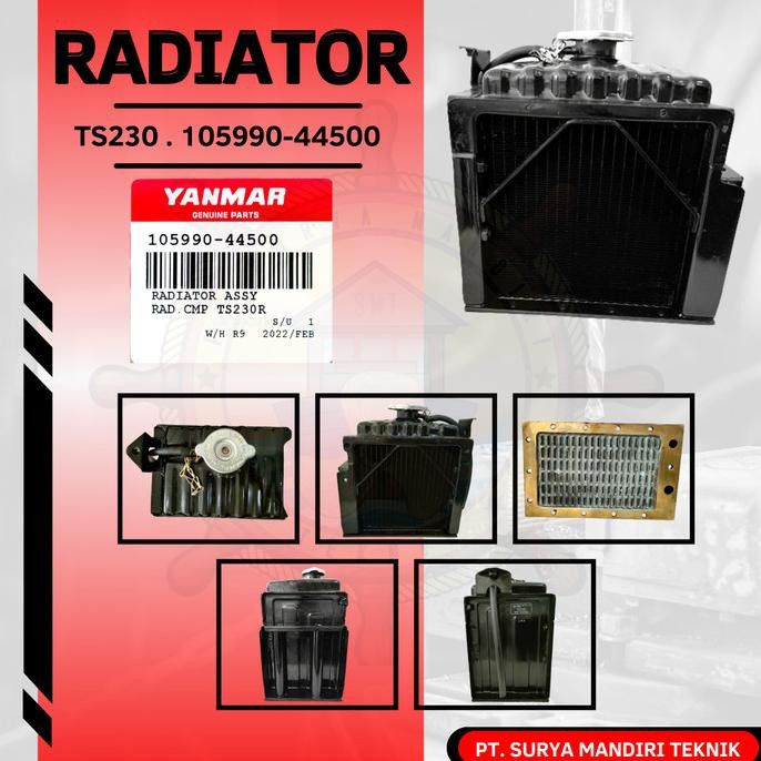 best seller] YANMAR TS230 RADIATOR 105990-44500 ASLI GENUINE