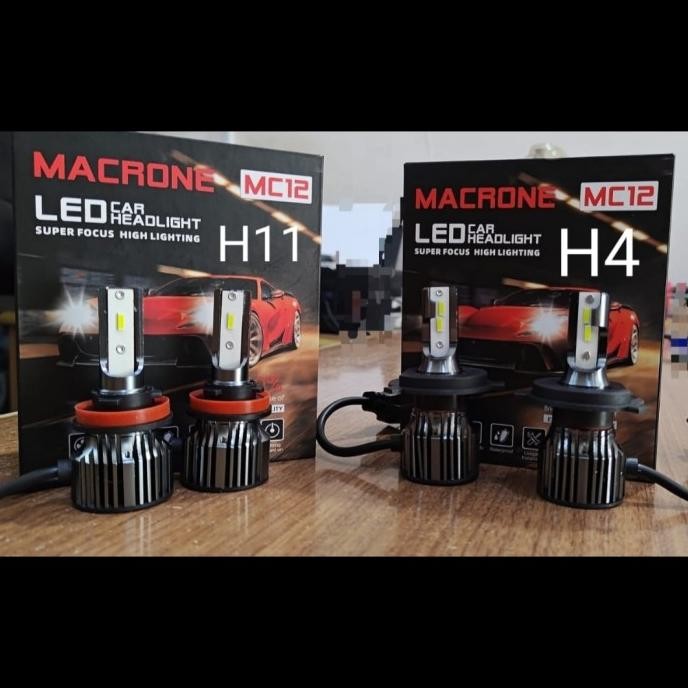 Led Macrone Mc12 H4 H11 50 Watt Hemat