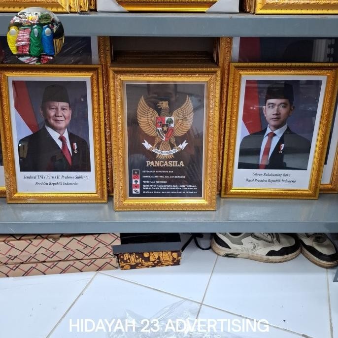HRG DISKON bingkai foto presiden dan wakil presiden frame foto presiden dan wakil presiden frame bin