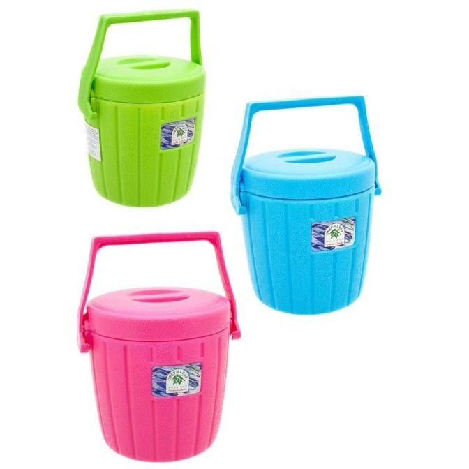 Green Leaf 1220 SUPER - Rantang Tunggal  | Termos Nasi / ES Batu 1,3L
