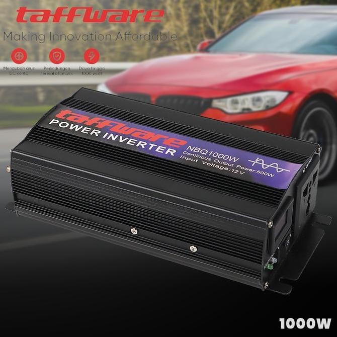 Car Power Inverter Pure Sine Wave DC 12V to AC220V 1000W 1600W 2000W - Taffware NBQ1000W NBQ1600W NB