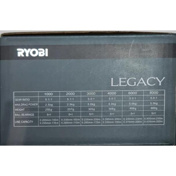 (Promo) Reel Ryobi Legacy 6000 Hp Sw Bestseller