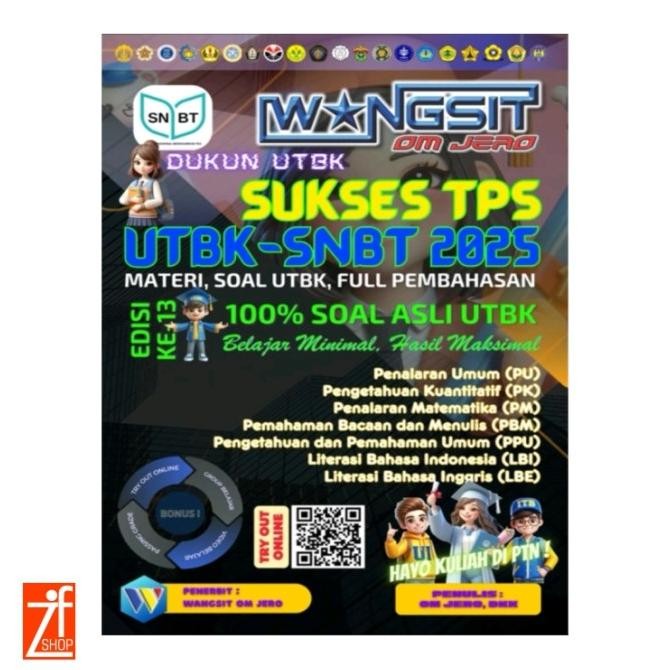 

Buku Wangsit TPS 2025 / Buku Wangsit Om Jero UTBK SNBT Sukses TPS 2025