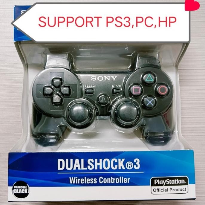 Diskon STIK PS3 WIRELESS OP STIK PS3 WIRELESS GETAR ORIGINAL PABRIK
