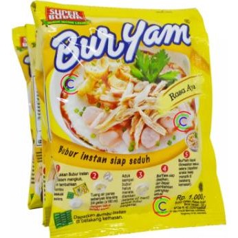 Terbaru Super Bubur Instan Buryam [22Gram /120Pcs/1 Karton ]