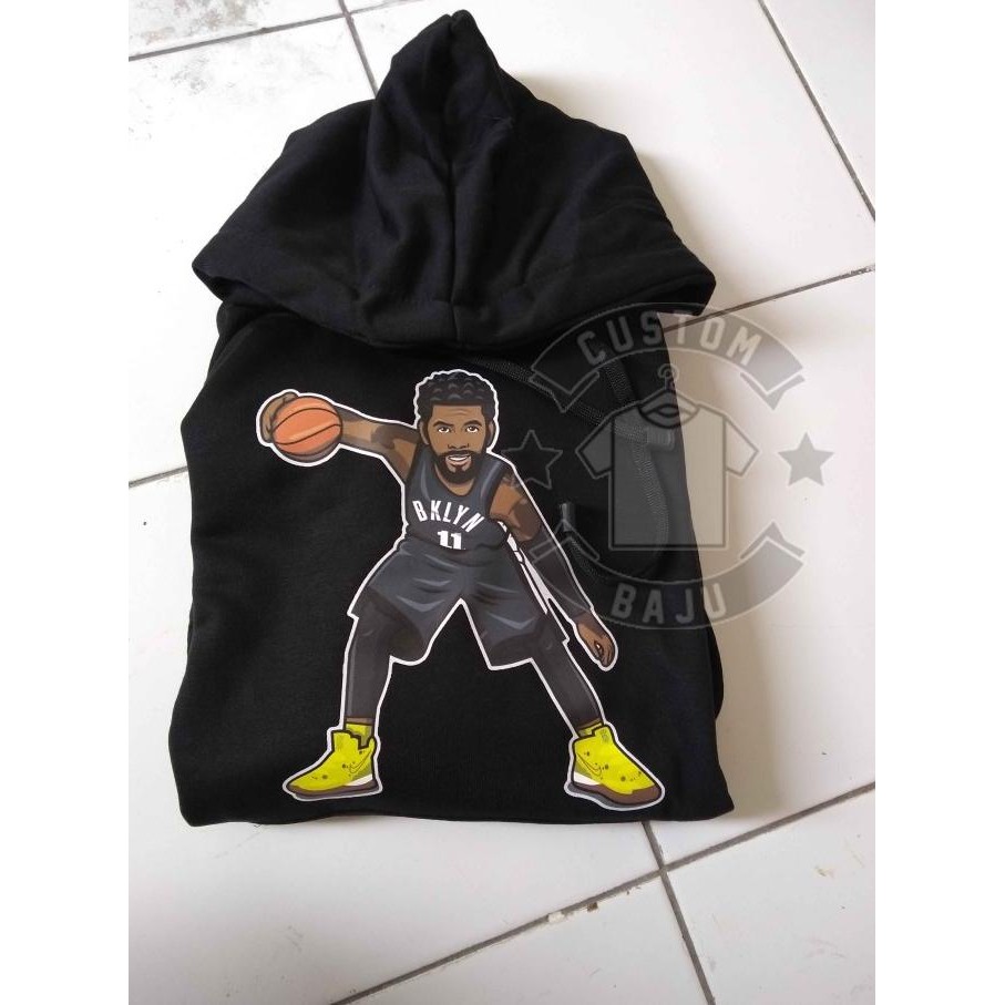Sale Sweater Hoodie Nba Brooklyn Nets Kyrie Irving Cartoon